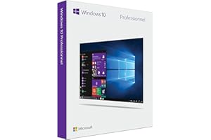 Microsoft Windows 10 Edition Professionnel – Système d’exploitation 32/64bits – Version complète - Clé USB 3.0