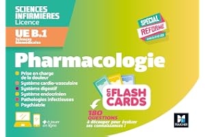 Flashcards DEI - UE B.1 Sciences biomédicales - Pharmacologie