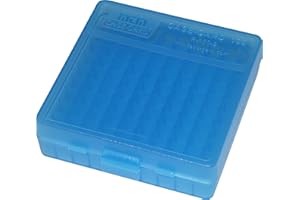 MTM Pistol 100 rd Ammo Box 9mm Blue