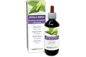 ‎NATURALMA White Birch or Hanging Birch (Betula Pendula, Alba or Verrucosa) Leaves Alcohol-Free Mother Tincture Naturalma - Liquid Extract Drops 200 ml - Dietary Supplement - Vegan