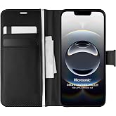 Microsonic Apple iPhone 17e i&ccedil;in Kılıf Delux Leather Wallet Siyah [iPhone 17e ile Uyumlu Kılıf - Siyah]