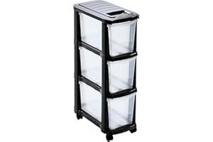 Mhome by Mazzei Mondex Schubladen Rollwagen PLS6260 mit Rollen und 3 Schubladen