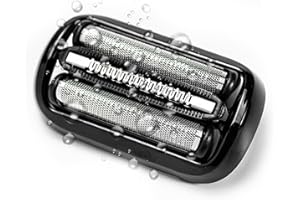 JIANCENGYU 53B shaving head compatible with Braun Series 5 Series 6, 53B shaving blade attachments for Braun shaver Series 5 Wet & Dry