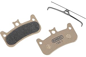 Elvedes Formula Cura 4, Pastiglie Freno Ciclo/MTB/E-Bike/ATV/Strada Unisex-Adulto, Oro, Standard