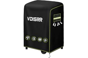 VDISRR Funda Barbacoa Exterior Impermeable, 600D Oxford Funda BBQ Exterior 77 * 70 * 110cm Funda Protectora para Barbacoa Anti-Viento/Agua/UV/Resistente al Desgarro