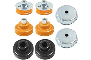 MaxAwe Federbeinstützlager Stoßdämpfer Hinterachse Hinten Links Rechts, Domlager Reparatursatz für BMW 1er 3er X1 E81 E82 E84 E87 E88 E90 E91 E92 E93 33506771737 33506767010 33526764418 33506771738