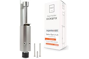 D&D Living Zatrzask drzwiowy - Kick&Fix Blok drzwi z regulacją nożną | Wyjątkowo wytrzymały | Maksymalne wsparcie | Elastyczny zamek do drzwi