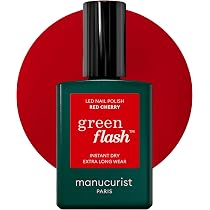 Manucurist smalto semipermanente rosso Green Flash Red Cherry ...