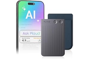 Plaud Note AI Voice Recorder Device/Dictaphone w/Case App Control AI Transcribe & Summarize Support 112 Languages 64GB Digital Audio Recorder for Lectures Meetings Calls Non-Pro Version