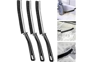 ‎ZENITHFAST Spaltreinigungsbürste Fugenreinigungsbürste Hartborsten-eckenreinigungsbürste hartborstige fugenreinigungsbürste - für Fliesenböden, Türfensterschienen, Fugenreinigung in Bad, Küche- Hard-Bristled