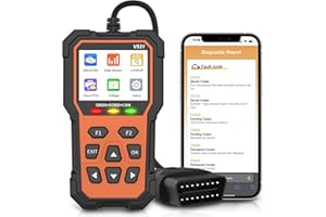 D-Lumina V521 OBD2 Diagnosis, luz de verificación de Motor, Lector de códigos, borrado de códigos de Error, búsqueda de DTC, Datos en Tiempo Real, Compatible con protocolos OBDII