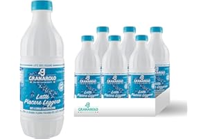 Granarolo, Latte Parzialmente Scremato da 1 Litro, 6 Confezioni di Latte 100% Italiano, UHT a Lunga Conservazione