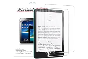 MEMELOKA Pellicola Protettiva per Kindle Paperwhite (12th Generation-2024) and Kindle Colorsoft Signature Edition 2024, [2 Pezzi] HD Antigraffio & Sensibile al Tatto PET Protezione Schermo