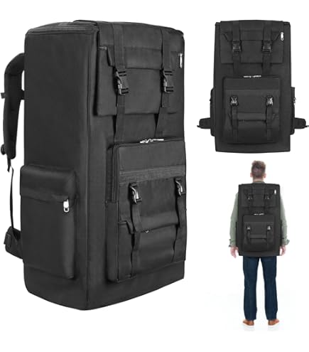 OAREA Multifunctionele Militaire Tactische Canvas Rugzak Mannen Mannelijke Grote Leger Emmer Tas Outdoor Sport Duffle Bag Reizen Rugzak