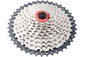 KTKEET Cassetta a 10 velocità 11-30T/32T/34T/36T/40T/42T/46T/50T/ Mountain Bike/bici da strada, pignone per bicicletta a 10 velocità, compatibile con Shimano Ultegra XT Sunrace Sram