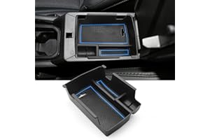 YEE PIN Compatibile con Jeep Compass 2021 2022+ console centrale/vano portaoggetti per braccioli, organizer accessori con tappetino antiscivolo