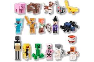 Thingehoy 16PC Spielzeug Figuren Set, Tortenfiguren Set, Tortendeko Deko, Cupcake Deko, Party Kuchen Deko, Cartoon Tortendekoration Geburtstag Party Torte Deko Supplies