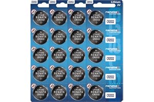 Renata CR2032 batterier – 3 V litium myntcell 2032 batteri (20 stycken)