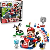 LEGO Super Mario: Mario Kart &ndash; Interactive LEGO Creative Toy Making Set with Figure for Mario and Standard Kart 72043 &ndash; 7+ (27