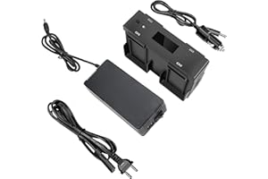 LYONGTECH 5 in 1 Akku Wand Ladegerät und Autoladegerät für DJI Mavic 2 Pro/Zoom Drohne, lädt 4 Batterie und fernbedienungen,Kfz Akkuladestation,Rapid Multi ladestation Hub Zubehör