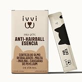 ivvi Anti Hairball for Cats &ndash; Anti-Hairball Essence Functional Cream with Malt, Red Elm, Inulin and Psyllium &ndash; Helps Eliminat