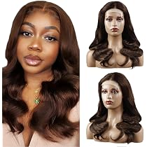 Creuost Echthaar-Perücke Mit Spitzenfront – 150% Dichte, Brazilian Virgin Hair, Glueless & Vorgeplückt