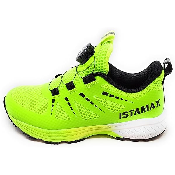 Scarpe Sportive Istamax IMAA3807 - Arancione Neon, Lacci Elastici, Suola Gomma, Per Sport E Tempo Libero - Foto 7
