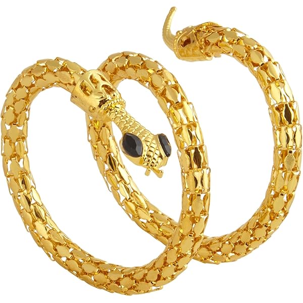 Collana Con Bracciale Serpente Strass Girocollo - Foto 2