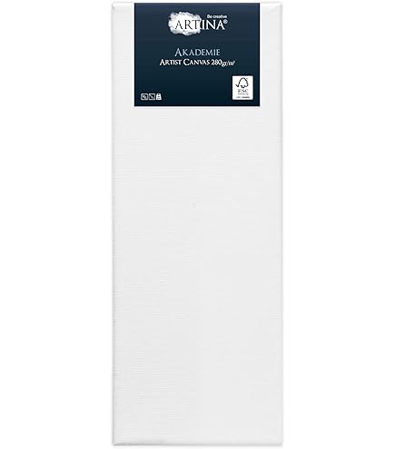 Loxley Gold Chunky Triple Primed Cotton Canvas 20" X 8" Box Of 5 - View #8