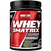 Hardline Nutrition 8697448351638 WHEY 3MATRIX CHOCOLATE 454 gr 1 Pack (1 x 1 Piece)
