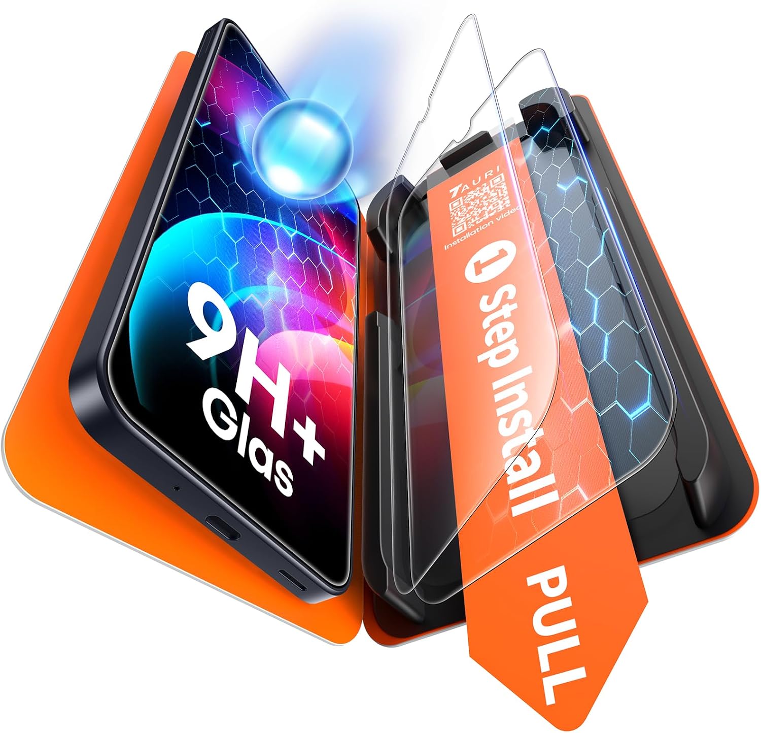 Alle Funktionen im Überblick : TAURI für Samsung Galaxy A17 5G Panzerglas 6