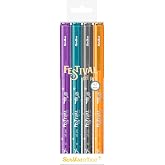 Scrikss Office Festival Jel Kalem 0.7 mm Vivid Renkler 4'L&uuml; Blıster - 2