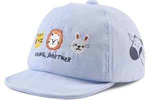 XIAOHAWANG Sombrero para bebé o niño de algodón, Gorra de Sol, para bebé o niño, Primavera de Verano