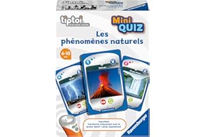 Ravensburger - Jeu interactif tiptoi® Mini Quiz - Les phénomènes naturels - Jeux électroniques éducatifs sans écran en français - A partir de 6 ans - 00067