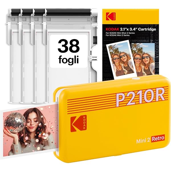 Kodak Fotocamera Istantanea Macchina Fotografica 5 Mpx Con Stampante Integrata Pollici Colore Verde Rodomaticgn P 344454