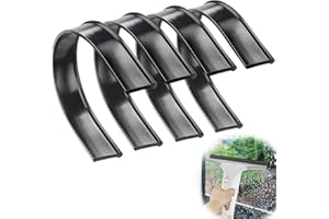 SWTYExt 4 Stück Gummilippe 280mm Abzieher Kompatibel für Kärcher Fenstersauger - Ersatz für Dusche, Silikon, Glas, Fenster, Kacheln, Duschtüren - Passend für WV1 WV2 WV5 WV50 WV55 WV60