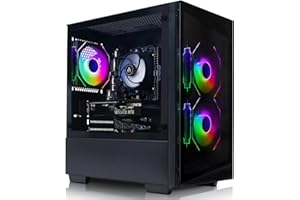ADMI Gaming PC • AMD Ryzen 5 8400F • RTX 5060 • 16GB DDR5 • 1TB NMVe • Level 3 RGB Black Case • WiFi • Windows 11