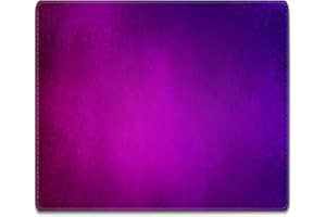 Silent Monsters Alfombrilla ratón ordenador tamaño S (240 x 200 mm) Mouse pad pequeña, diseño púrpura, adecuado para ratón de oficina y para gaming