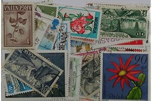 DAUWALDERS Packet of 50 Different Worldwide stamps from 50 different countries, now with FREE Guyana $20 GWR mini-sheet. A great start for any collector.