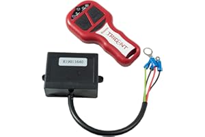 WARRIOR WINCHES Warrior Trident 12V/24V Wireless Winch Remote Hand Control - Waterproof and suitable to Outdoor use with IP67 Rating, Battery Operated, 2.4G Wireless Technology, up to 50m Range