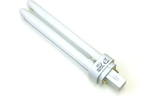 Lot de 10 ampoules LFC 26 W à économie d’énergie avec culot à 2 broches G24d-3 et double tour Bell 840 1800 lumens Blanc froid