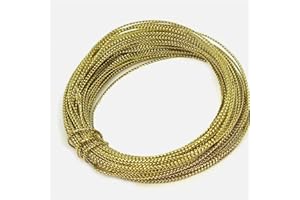 JTS RIBBON DESIGN Bowdabra Bow Maker Wire Gold or Silver 15.2 Metres Long (Gold)