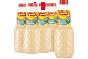 ‎GRANINI granini Trinkgenuss Banane (6 x 1l), mindestens 25% Frucht, Bananen-Nektar, vegan, natürlich, mit Pfand