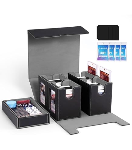 Boîte Rangement Cartes MTG Commander - 6 En 1 Pour 2400 Cartes