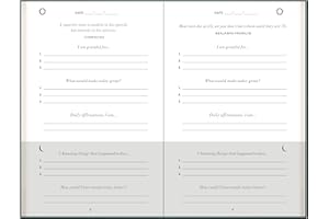 ZXHQ The 5-Minute Diary Self-Management, Self-care, Time Management Daily Review Gratitude Journal, Achieve Your Goals, Mental Health & Happiness, DarkGreen