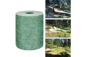 RISF Rouleau de tapis de graines d'herbe, coussin biodégradable, solution de culture de plantes de jardin, solution de croissance pour pelouses, épandage agressif des graines de gazon (sans graines)