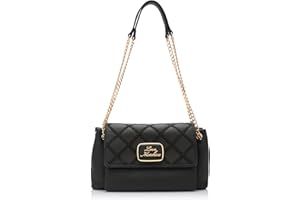 Love Moschino, BORSA A SPALLA Donna, Nero, Taglia unica