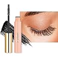 Oulac Mascara Waterproof Black, Mascara Black Volume and Length, Suitable for Sensitive Eyes Formula, Flake-Free, No Clumping, Vegan & Clean Beauty Formula 8.5g