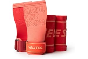 Velites I Quad Pro Manique de Musculation I Professionnel Cross Training ou Gymnastique I Convient à Toute Surface I S'utilise avec du magnésium I Comprend des Bandes Libres