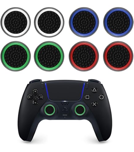 Genérico Gomitas Thumb Grips Texturizadas Profesionales 8 Unidades - Foto 4